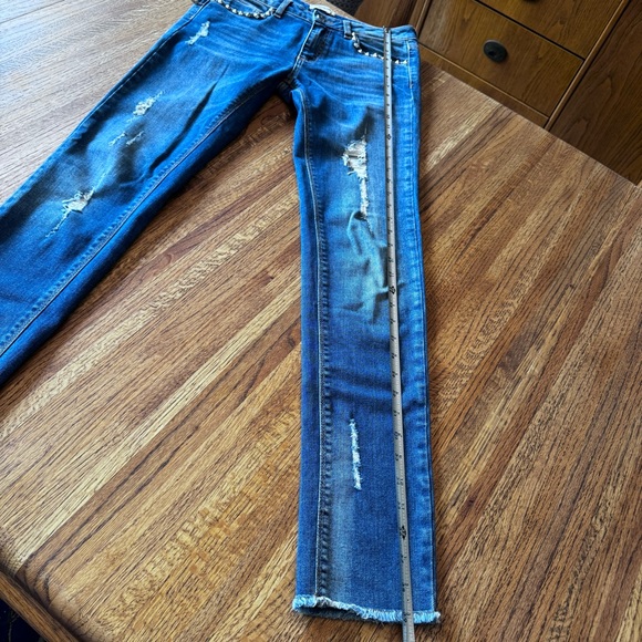 Zadig & Voltaire Eva Use Bleu Jeans Size 26 - Picture 8 of 12